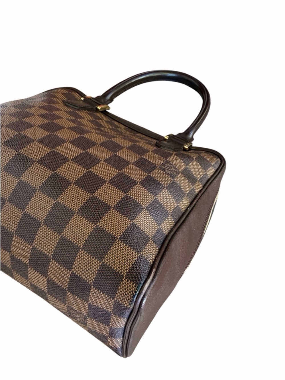 LOUIS VUITTON Damier Ebene Brera Handbag w/ COA - Picture 10 of 12